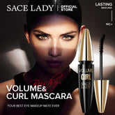 SACE LADY Waterproof Mascara β Lengthening, Curling, Smudge-Proof & Long-Lasting Volume